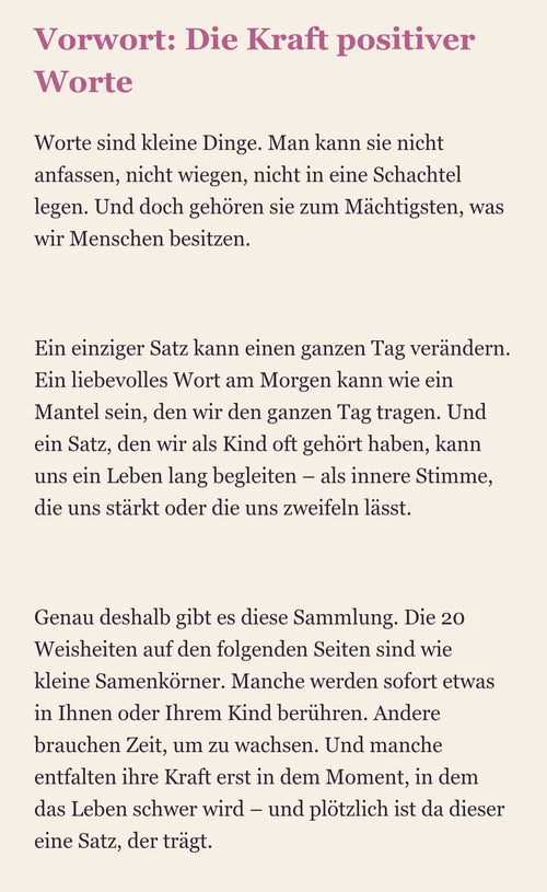 20 stärkende Weisheiten für Herz und Seele zum Audrucken und Ausschneiden (PDF-Download)